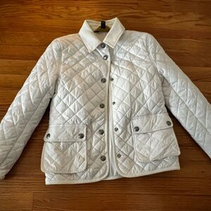 Polo Ralph Lauren Quilted Off White Jacket, Excellent condition